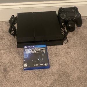 Sony PS4 Console With StarWars Battlefront 2 Deluxe Edition